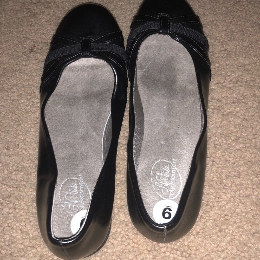 Black flats